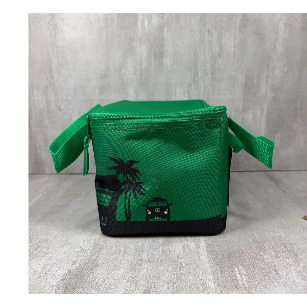 Trader Joe's Mini Insulated Bag Green 1.5 Gallon Cooler Lunch Tote SKU 78917